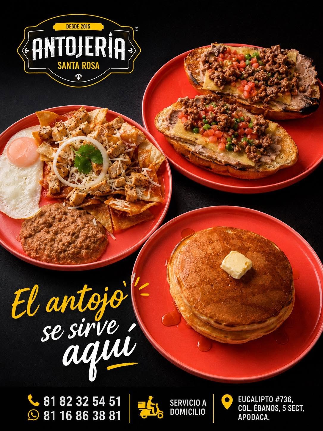 Platillos favoritos de Antojería Santa Rosa
